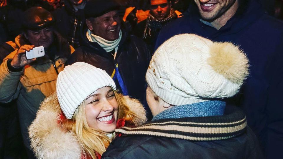 Hayden Panettiere and Wladimir Klitschko