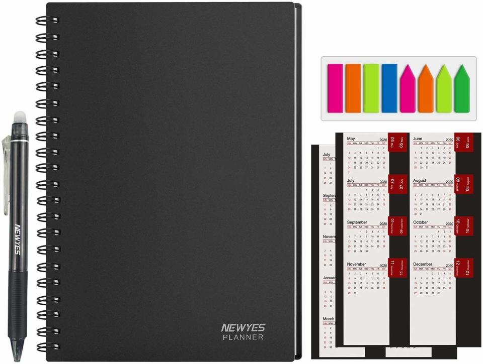 Newyes Reusable Planner Notebook