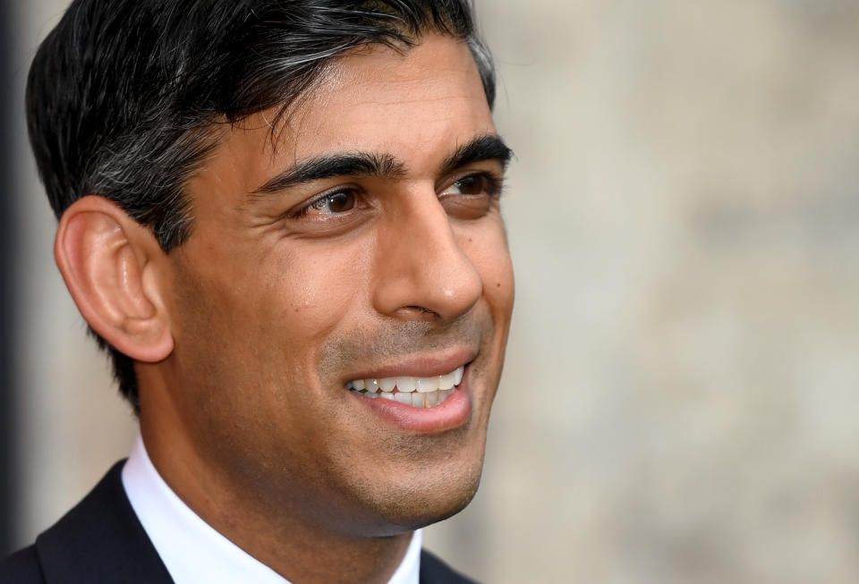 LONDON, ENGLAND - SEPTEMBER 14: Rishi Sunak attends the Sun's Who Cares Wins Awards 2021 at The Roundhouse on September 14, 2021 in London, England. (Photo by Karwai Tang/WireImage)