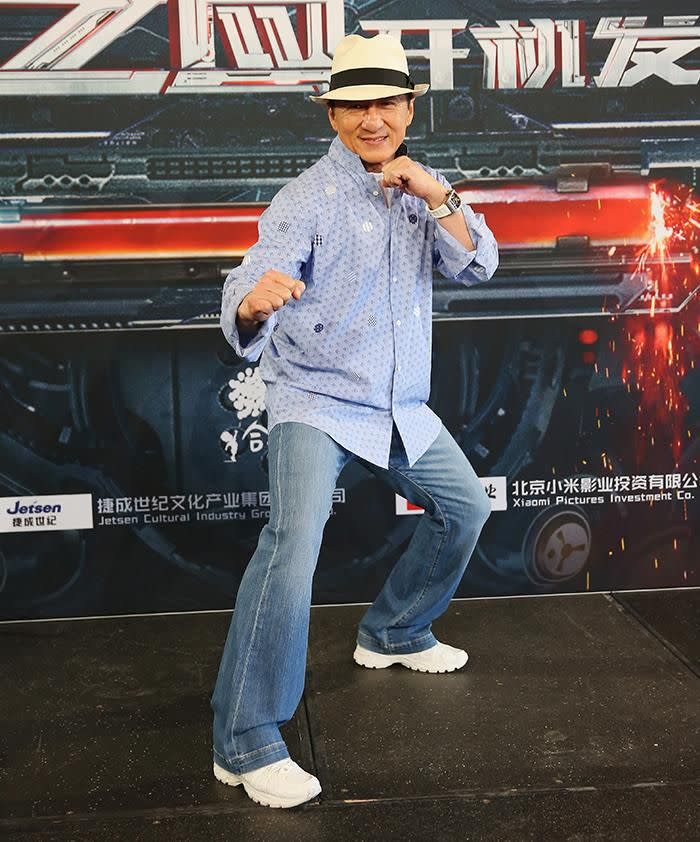 Jackie Chan. Source: Getty