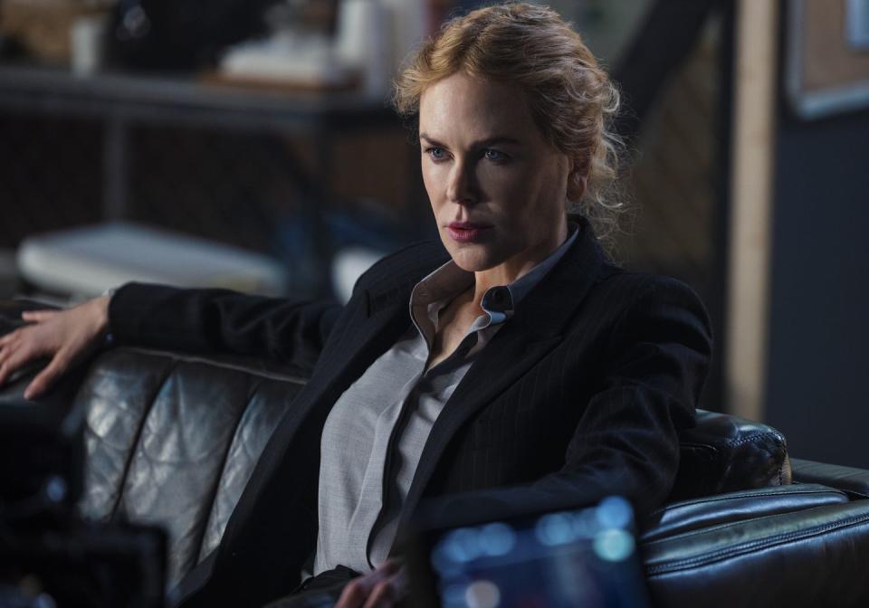 nicole kidman as kaitlyn meade in special ops lioness, episode 5, season 1, streaming on paramount, 2023 photo credit greg lewisparamount
