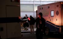 Medical workers respond at Maimonides Medical Center during the outbreak of the coronavirus disease (COVID19) in the Brooklyn borough of New York