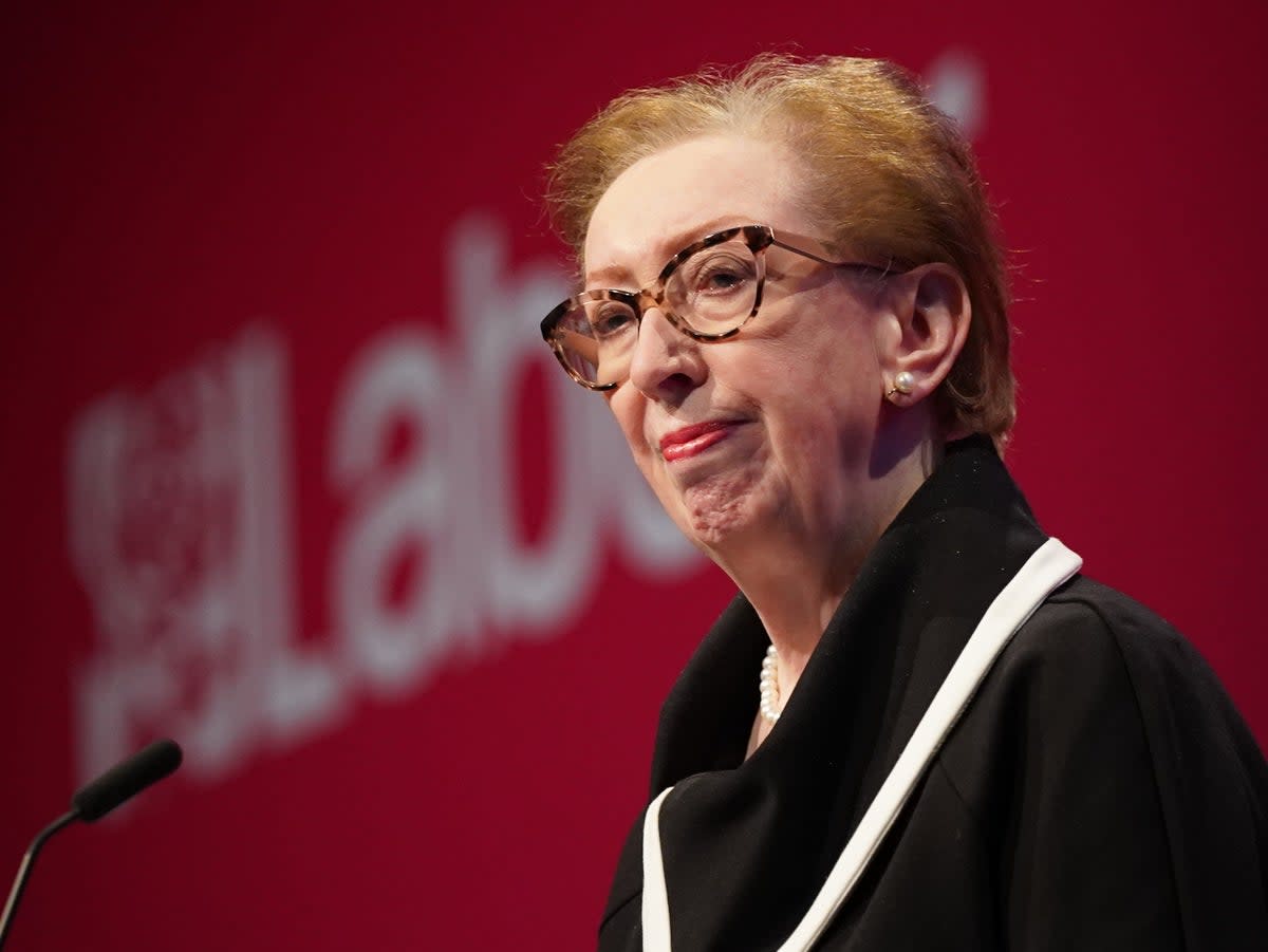 Former acting Labour leader Margaret Beckett has been made Dame Grand Cross (PA)