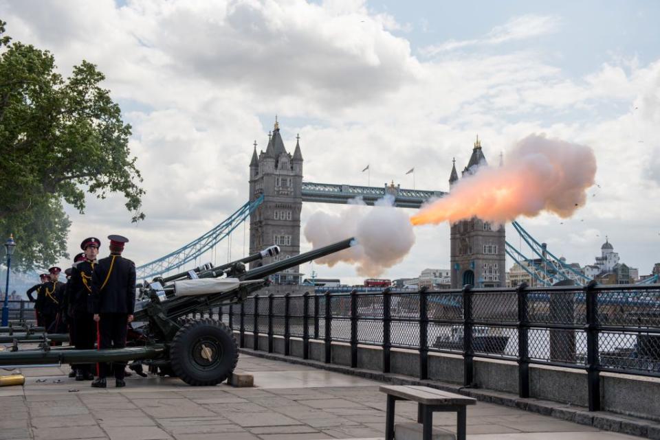 President Trump's State Visit to the U.K., In Photos