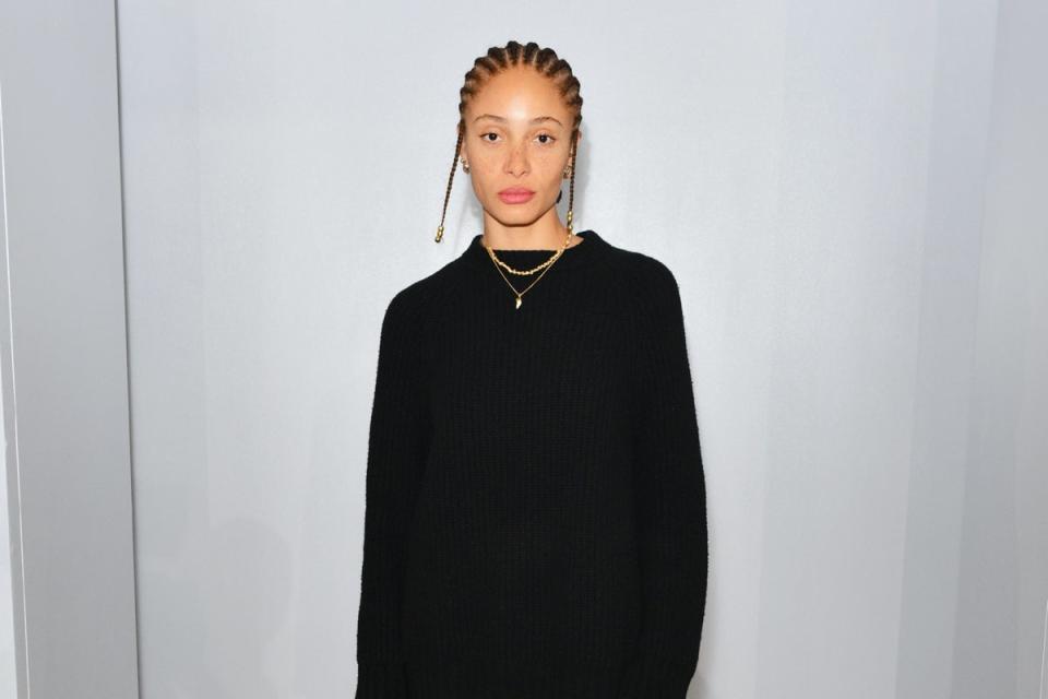 16Arlington - Front Row - LFW September 2022: Adwoa Aboah (Dave Benett)