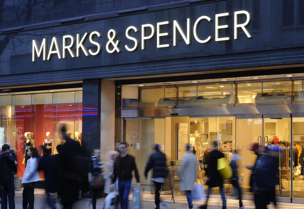 Retail giant Marks & Spencer has said it will close 11 of its stores in France due to fresh and chilled food supply issues following Brexit (Charlotte Ball/PA) (PA Wire)