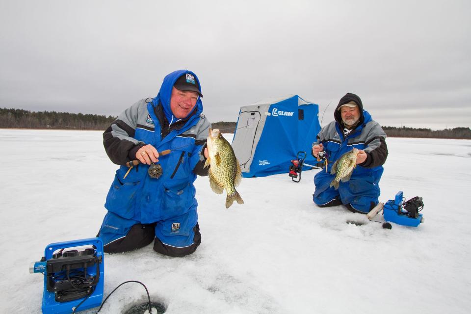 Ice fishing is a fun, cold weather outdoor activity when conducted safely.