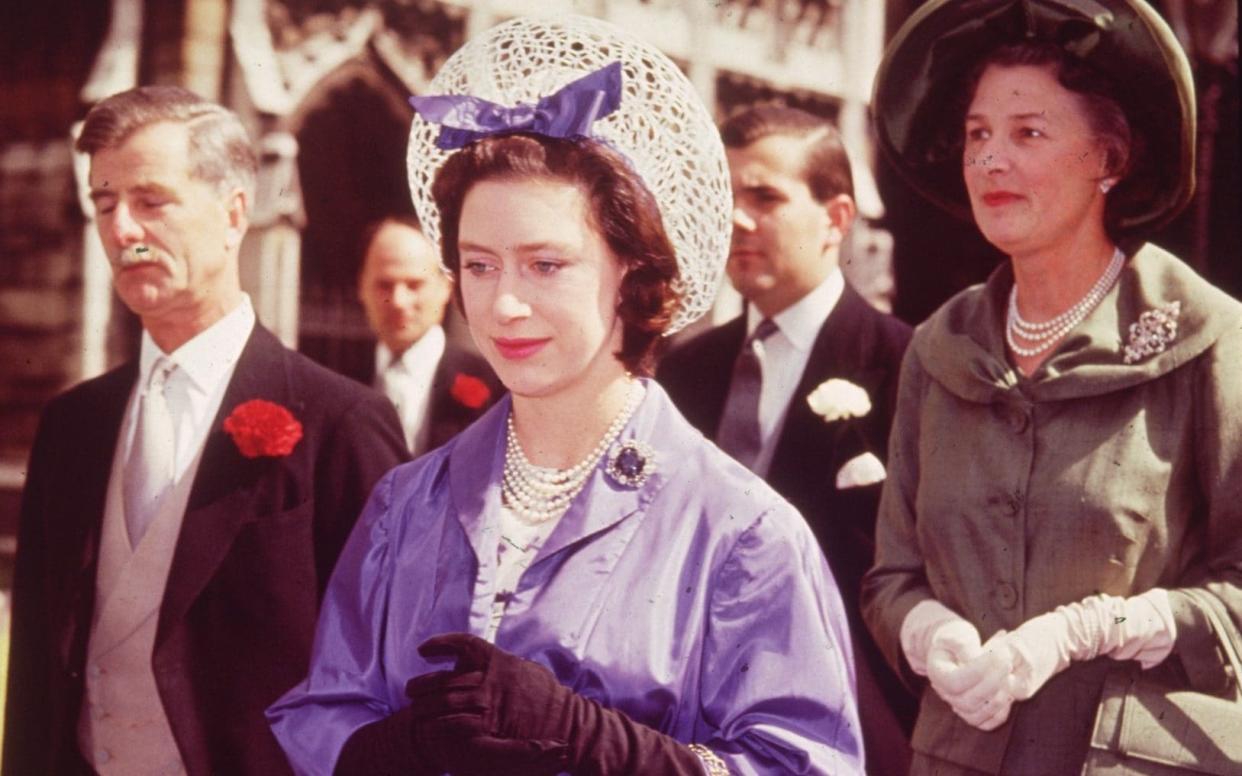 princess margaret wedding guest style - Hulton Archive