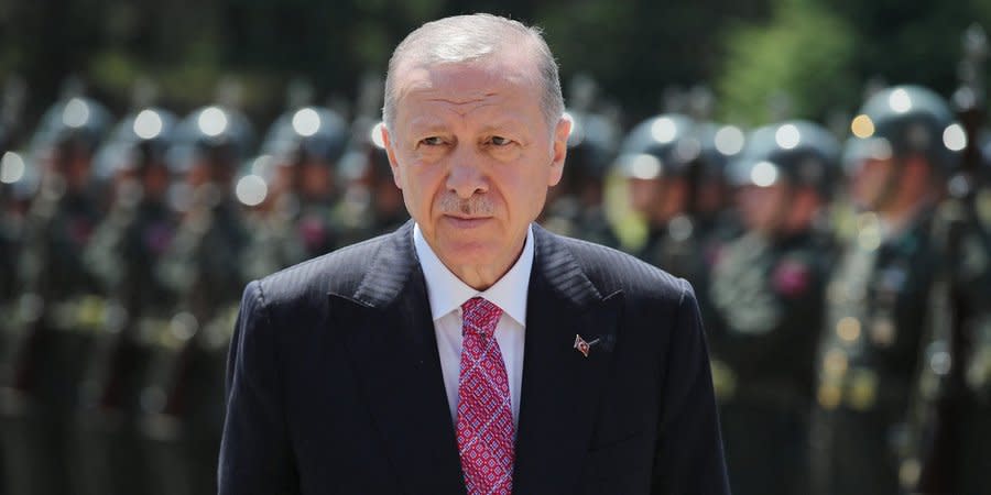 Erdoğan, Istanbul, June 1, 2022.