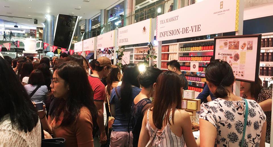 The inaugural Singapore Tea Festival at ION Orchard