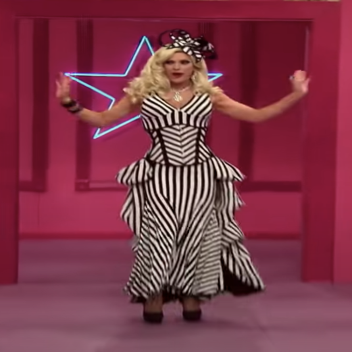 Pandora Boxx enters the workroom