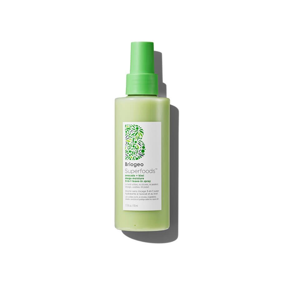 Briogeo Superfoods Avocado + Kiwi Mega Moisture 3-in-1 Leave-in Spray