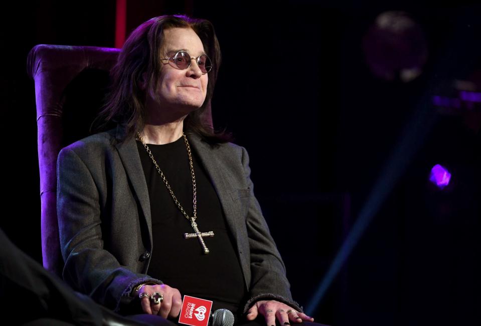 Ozzy Osbourne is opening up about receiving stem cell treatments for a tumor.