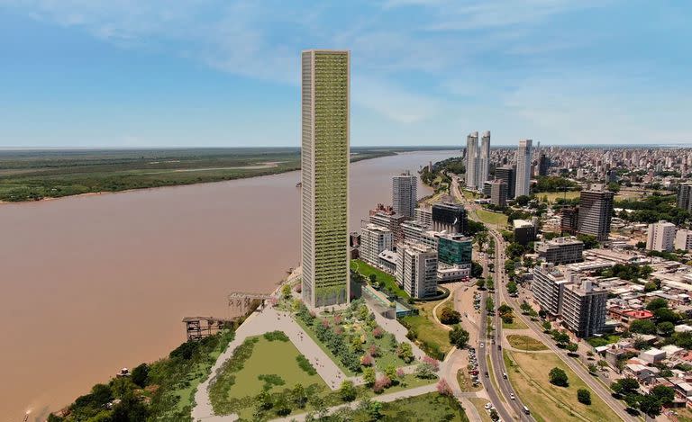 La torre dispondrá de espacios recreativos públicos y un mirador