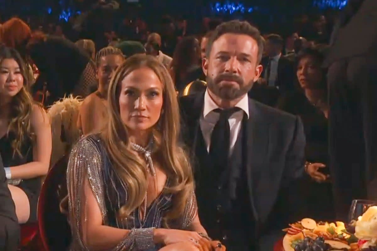 Jennifer Lopez and Ben Affleck  (CBS)