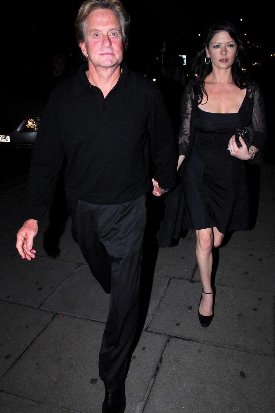 Catherine Zeta Jones and Michael Douglas, 2006