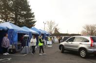 Voters cast ballots during the presidential primary election in Wisconsin