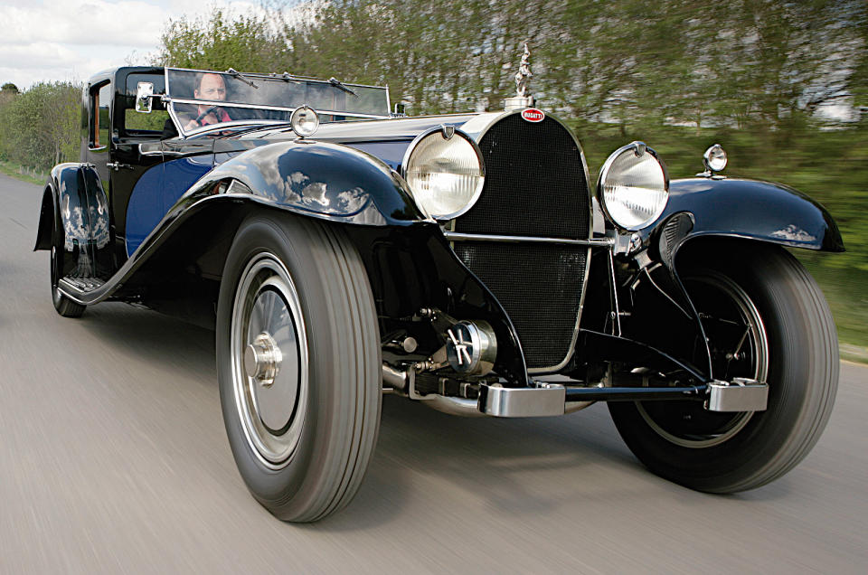 <p>Already celebrated for its racing cars and grand tourers, Bugatti went for the luxury market in a big way with the <strong>Type 41</strong>, now better known as the Royale. Its <strong>12.8-litre</strong> engine, one of the largest ever fitted to a production model, was matched in extravagance both by the car’s length and by its price.</p><p>The latter proved to be too much even for royalty in a world collapsing into financial depression, and only half a dozen Royales were ever made. The corresponding figure for its engines was well into three figures, since they were used in <strong>French trains</strong> to transport ordinary citizens from one part of the country to another, a far cry from their original purpose.</p>