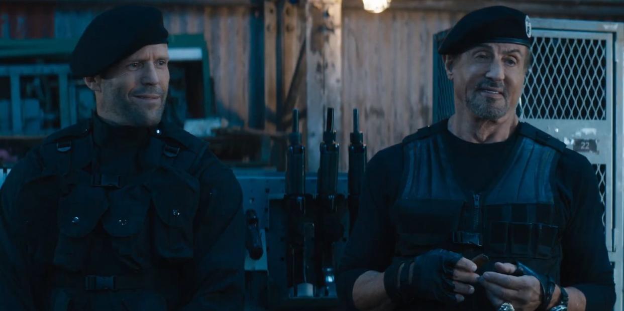 jason statham, sylvester stallone, the expendables 4