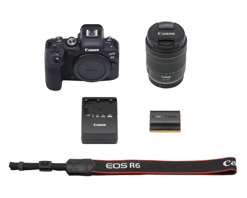 Canon EOS R6 full-frame mirrorless camera