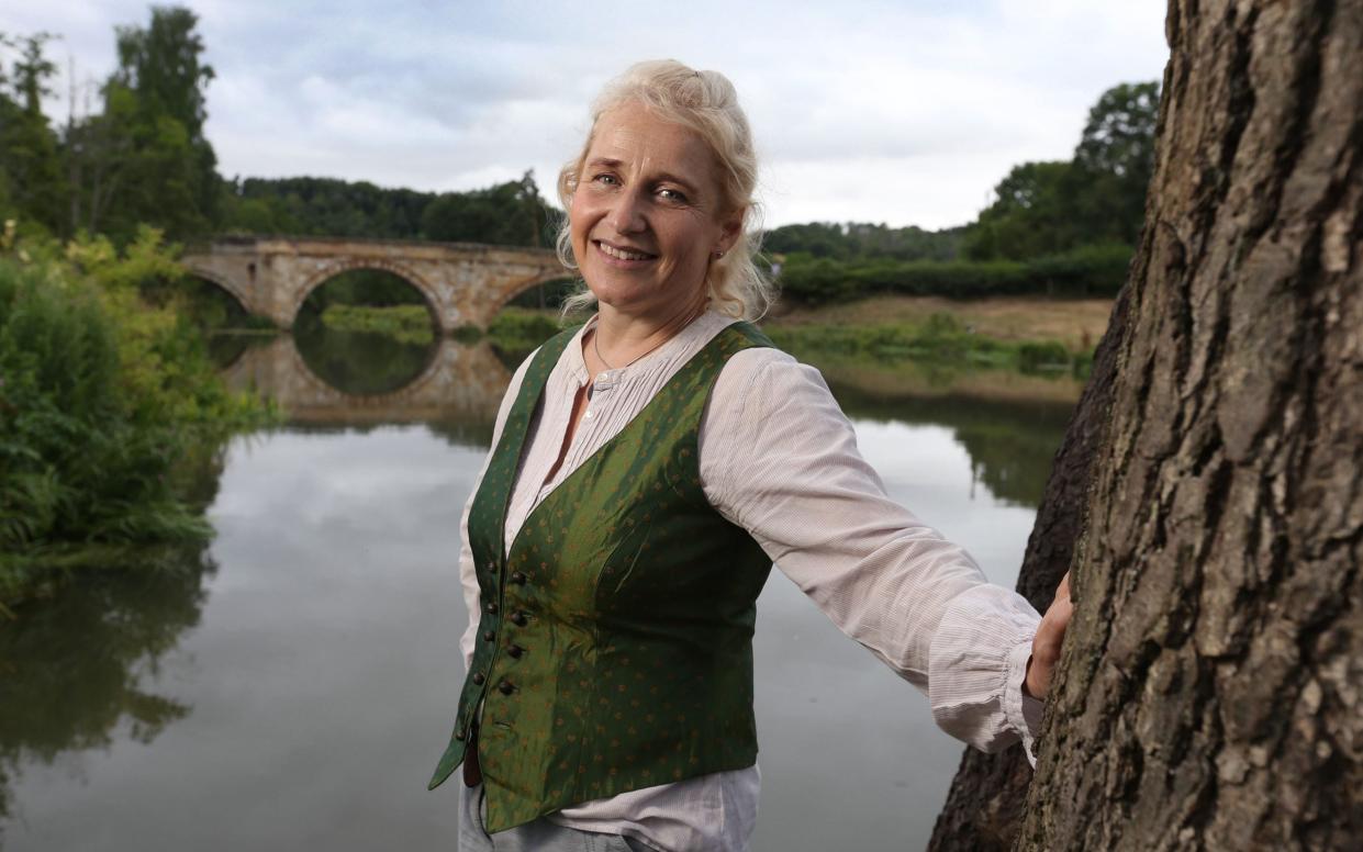 Amy-Jane Beer from near Malton, North Yorkshire, who has written a book on rivers - Lorne Campbell