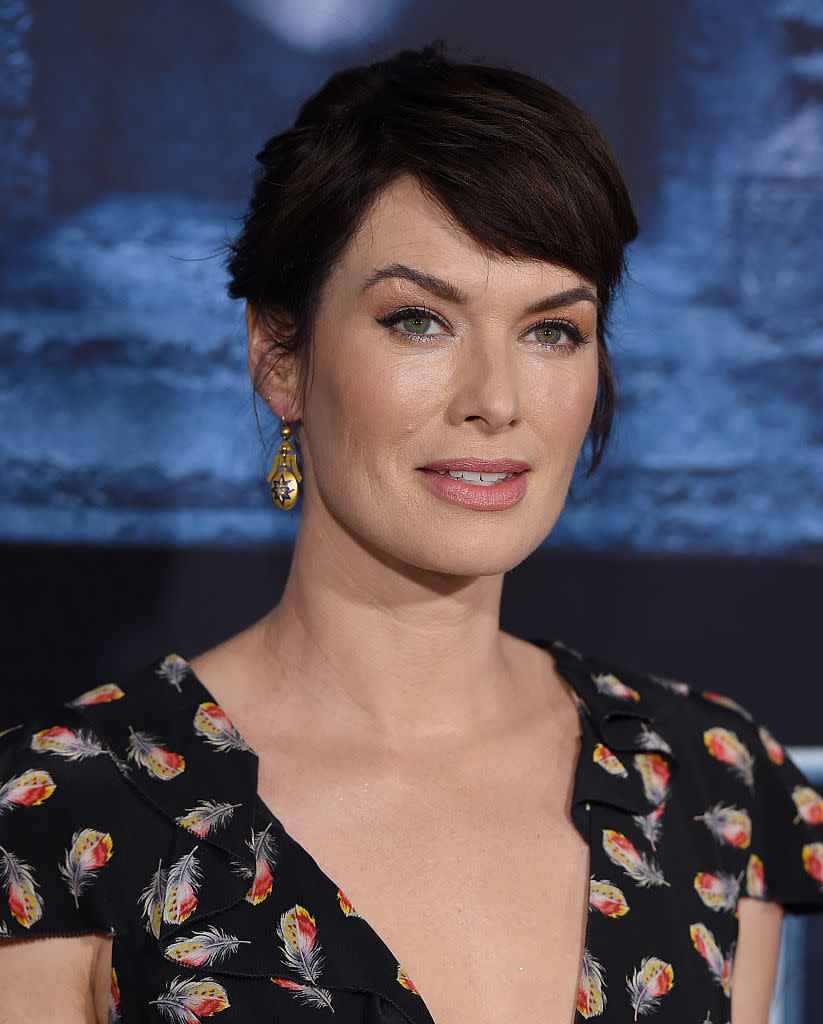 Lena Headey arrives at the 2016 <em>Game of Thrones</em> premiere. (Photo: Axelle/Bauer-Griffin/FilmMagic)