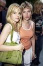 <p>Don't try this one at home, but the star (with Mena Suvari at a 2003 fashion show in L.A.) managed to pull off a mullet.</p>