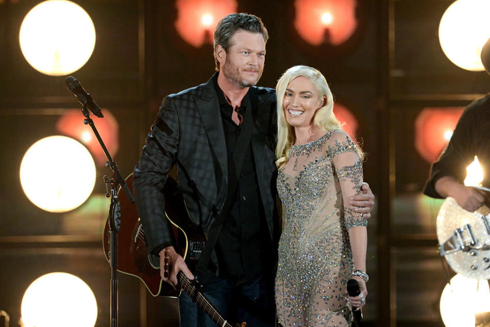 Blake Shelton and Gwen Stefani