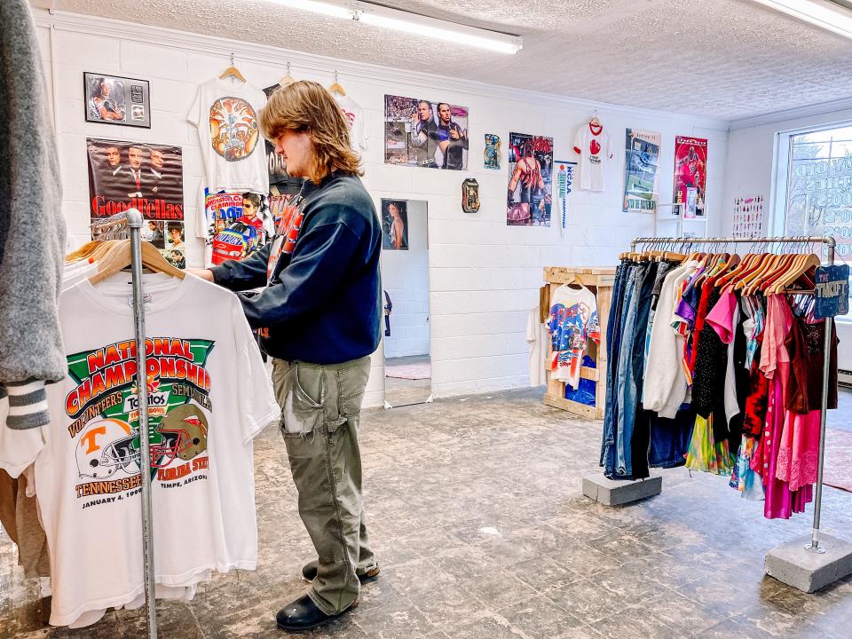 “I want it to be a hangout spot, where people don’t feel like they have to come in and spend money, they can just come in and browse. I’ll have movies on all of the time."