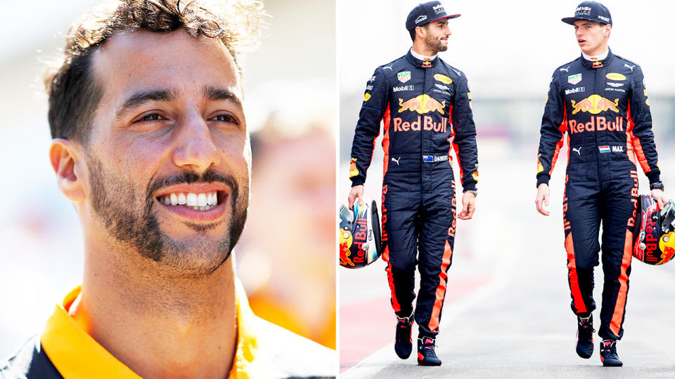 Daniel Ricciardo, pictured here during his time at Red Bull.