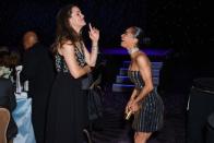 The actress couldn't stop smiling while at the American Ballet Theatre's annual holiday benefit.