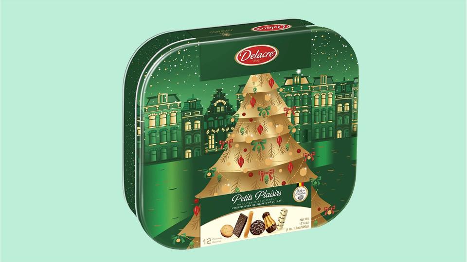 Secret Santa gift ideas: Delacre Petit Plaisirs Belgian Cookie Variety Tin