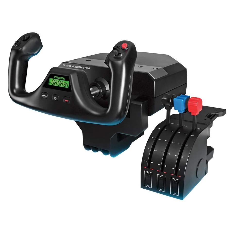 4) Logitech Pro Flight Yoke System