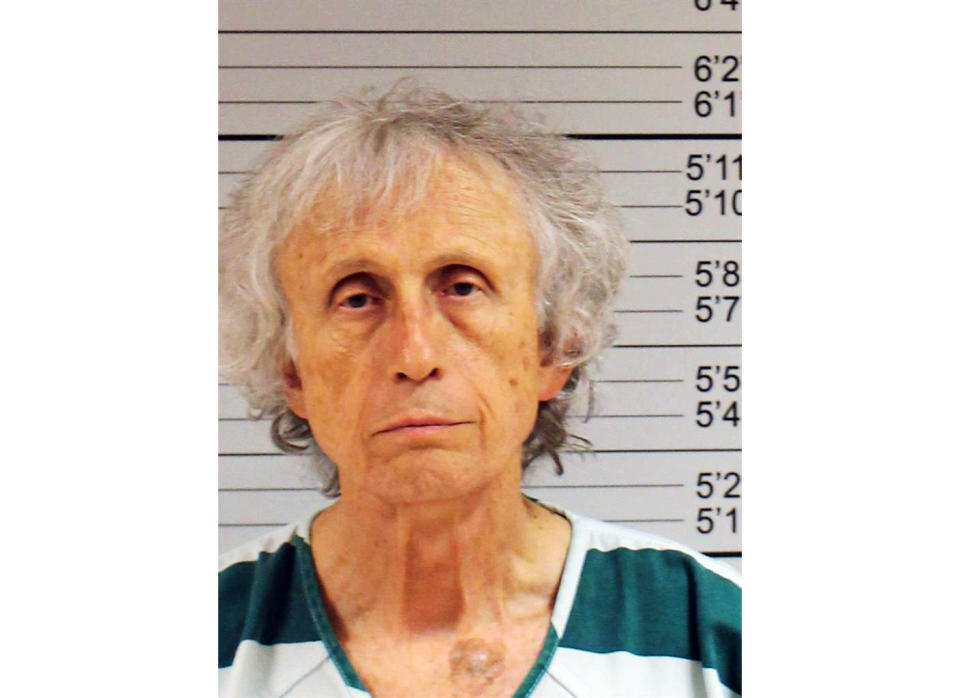 This undated file photo provided by Cambria County Prison shows Dr. Johnnie Barto. The former Pennsylvania pediatrician is scheduled for sentencing Monday, March 18, 2019, in the sexual assault of 31 children, most of them patients. (Cambria County Prison via AP, File)