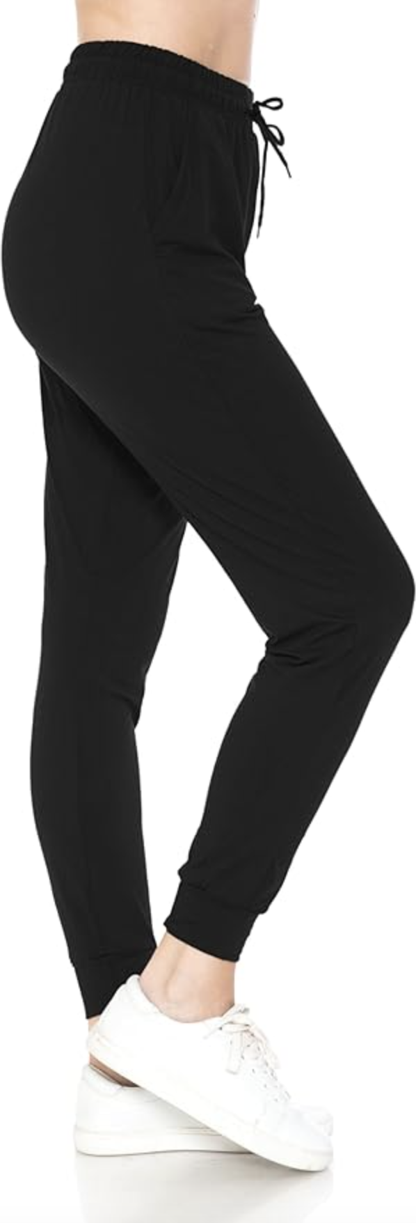 Leggings Depot Women's Relaxed-fit Jogger Track Cuff Sweatpants deals