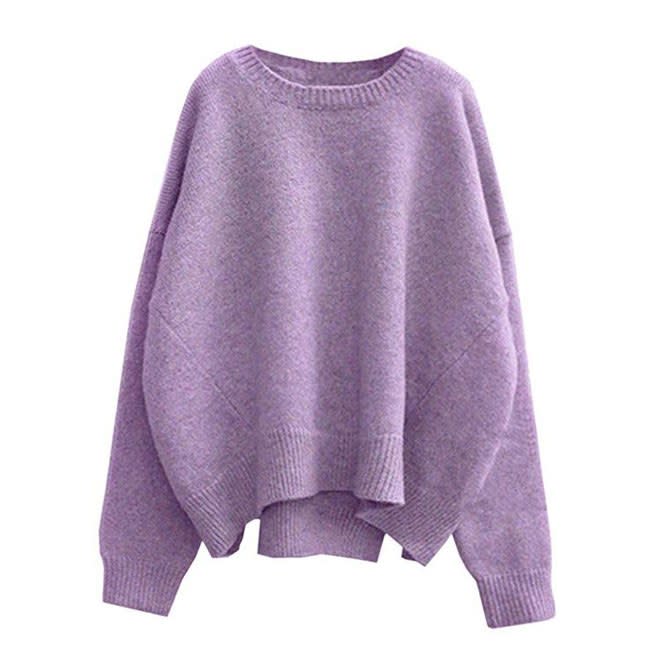 futurino Crew Neck Pullover Sweater