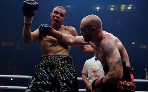 Eubank goes on the attack - Credit: Reuters