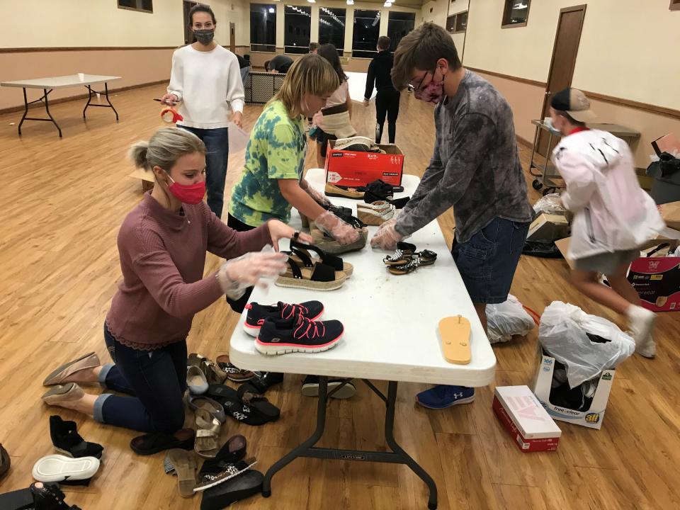 First Christian Church of Amarillo is holding its 13th annual Soles4Souls shoe drive to benefit youth in need. New and gently used shoes can be dropped off at the church, located at 3001 Wolflin Ave., during business hours until July 31.