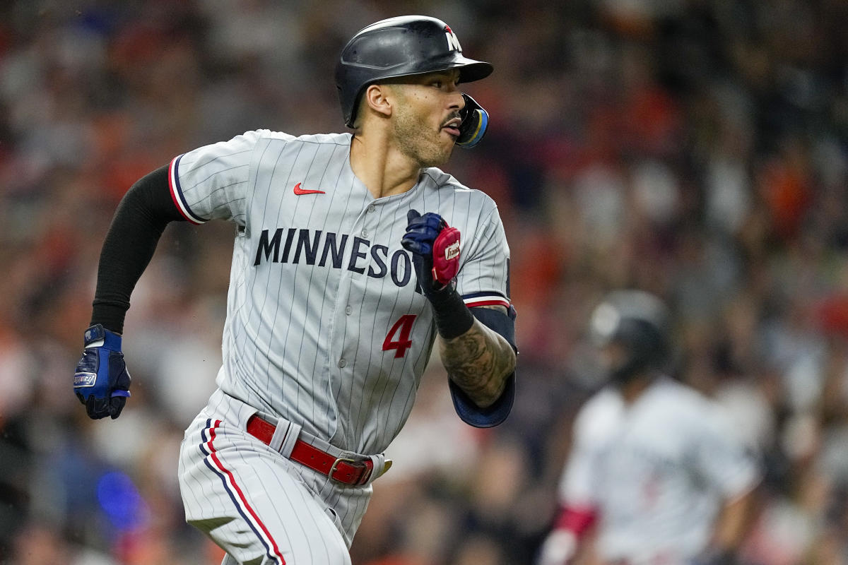 Twins' triple and 2 bases-loaded walks in 10th beat Texas - The