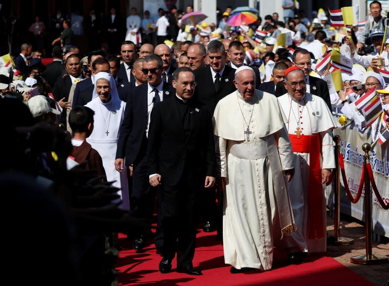 Pope Francis visits Thailand