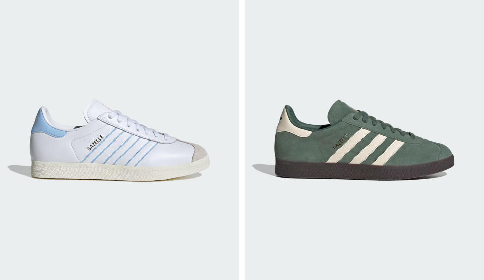 sneakers releasing in december 2023 list, Adidas Gazelle National Team Editions