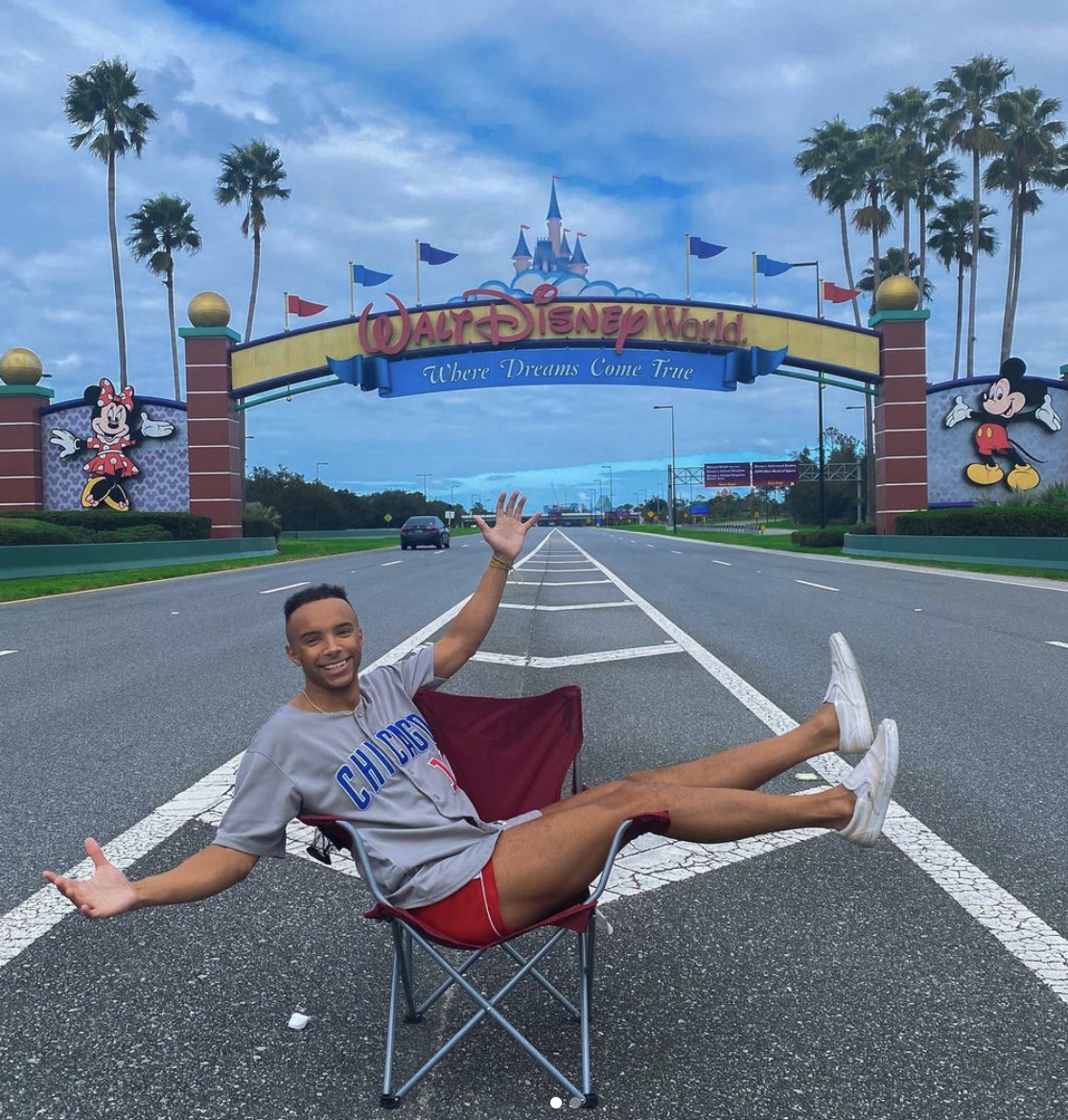 <p>Jason Jeter at Walt Disney World</p> (showmelovejeet/ Instagram)