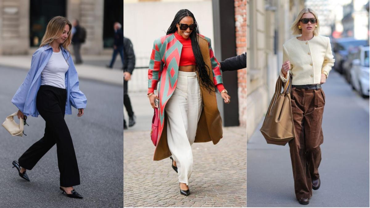 10 Stylish Celebrity And Influencer Outfits With Wide-leg Pants