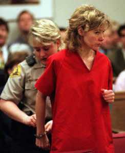 Mary Kay Letourneau in court in Seattle in February 1998