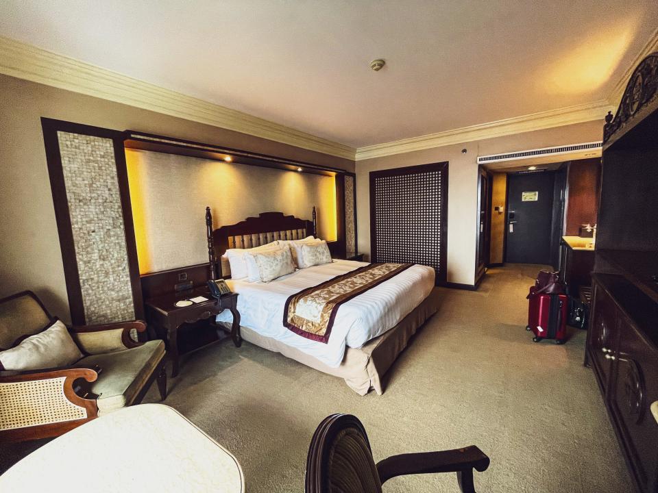 Inside the grand deluxe room.