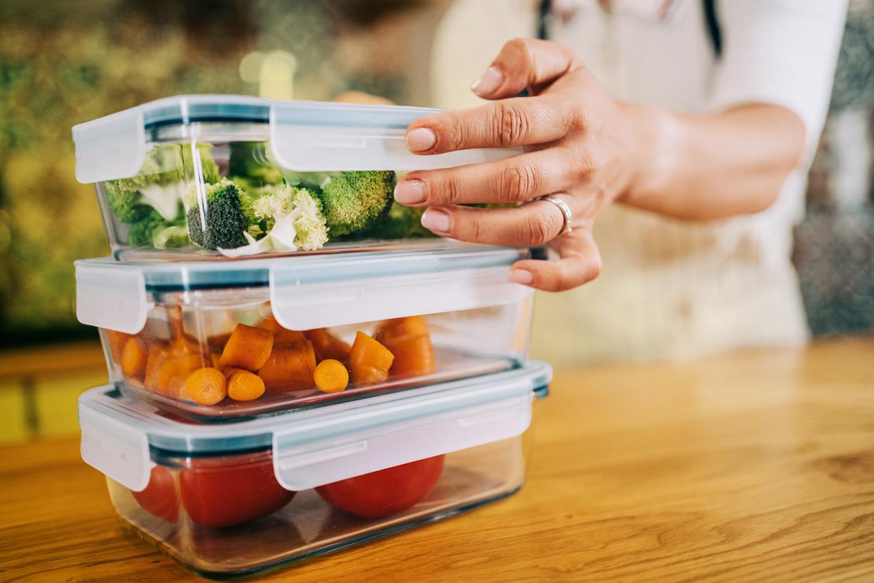 Vegetable storage.