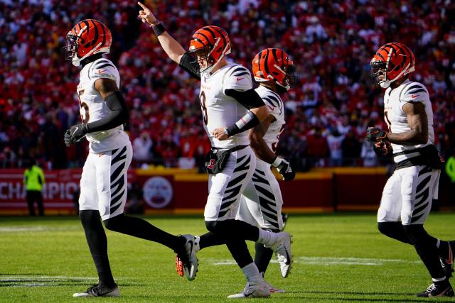 Burrow's scrambling helps Bengals reach Super Bowl