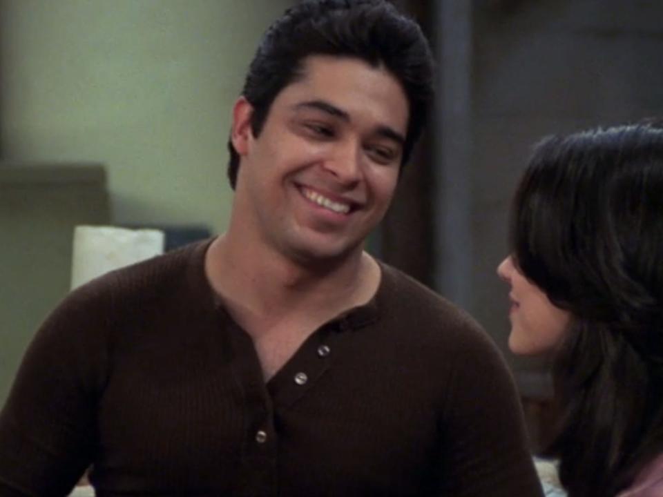 Wilmer Valderrama as Fez on the series finale of "That '70s Show."