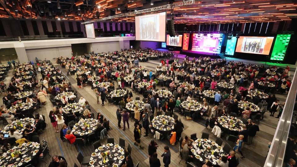 More than 1,200 people attended the 39th Annual YWCA Women of Achievement celebration in April at the Greater Columbus Convention Center.