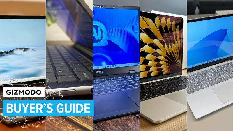 You don’t have to compromise too much on processing power to get a laptop in your budget. - Photo: Kyle Barr / Dua Rashid / Dan Ackerman / Gizmodo